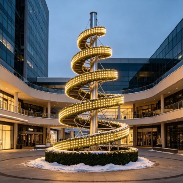 Spiral juletræstårn